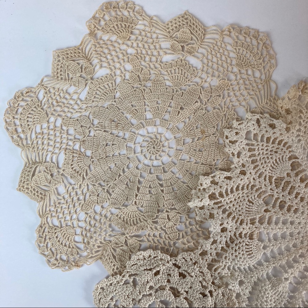 Mystery Bag of Vintage Doilies - Crochet Dolies